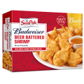 Save 75¢ off ONE (1) one SeaPak® Budweiser® Beer Battered product 8oz or larger