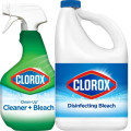 Save $0.50 on (1) Clorox Clean-Up and (1) Clorox Bleach product