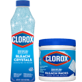 Save $0.50 on any one (1) Clorox® Bleach Crystals or Packs