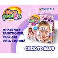 Save $2.50 on any ONE (1) package of Face Paintoos face paint