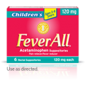 Save $1.50 off ONE (1) FeverAll® Acetaminophen (80 mg, 120 mg, or 325 mg)