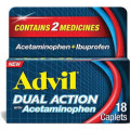 Save $1.00 on one (1) 18ct or larger Advil® Dual Action